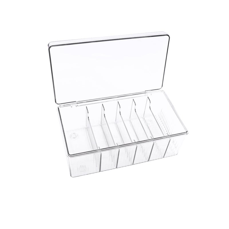 Acrylic large capacity false eyelash storage box   Transparent - Image 1