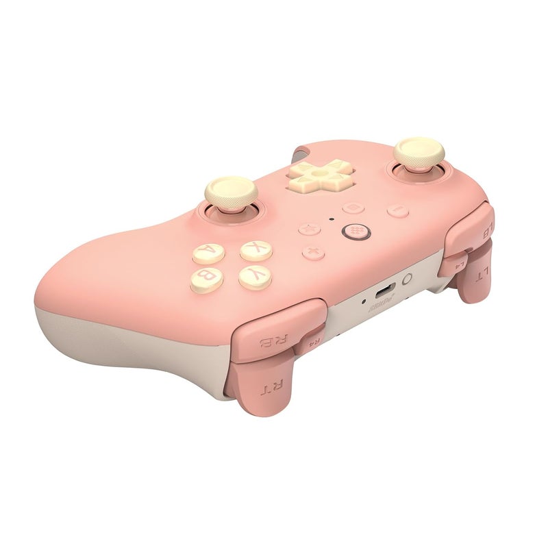 8Bitdo Ultimate 2C Wireless Controller for Windows PC and Android, with 1000Hz Polling Rate, Hall Effect Joysticks and Hall Triggers, and Remappable L4/R4 Bumpers (Peach) - Image 2