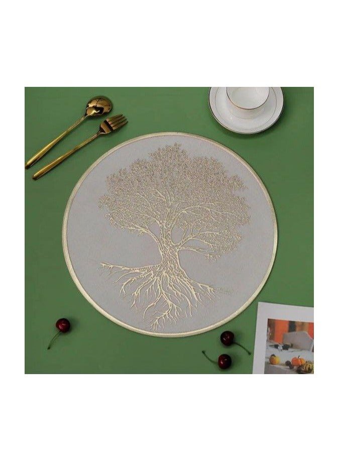 Food serving coaster (packet of 6 pieces)