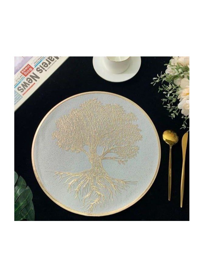 Food serving coaster (packet of 6 pieces)