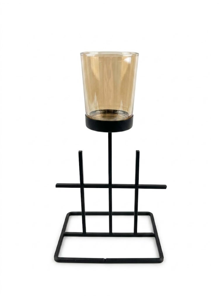 metal candle holder - Image 1