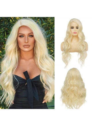 Curly Long Blonde Wig for Women Wavy Side Part Wig Natural Synthetic Hair for Cosplay Costume Hair Wigs for Women - pzsku/ZF02DDEA1E660A9127941Z/45/_/1686694155/fb72c4fd-dd0f-4bc6-ae75-83a3a8dff2db