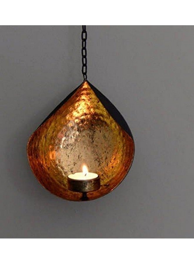 Collectible India Set of 2 Metal Wall Sconces Tealight Candle Holders -Diwali Decorations Items for Home Decor and Diwali Gifts-Wall Hanging Gift Candle -Tea Light Holder - Image 3