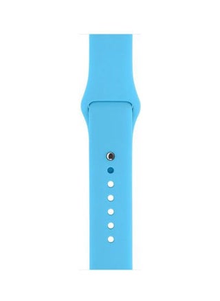 Silicone Loop Sport Band For Apple Watch 42mm Light Blue - pzsku/ZF02E0812BC5D9A6DD6A6Z/45/_/1693303622/55ffb60b-7ecd-49e1-82ad-b7b96e2434de