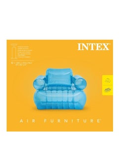 INTEX Transparent Blue Armchair 109x107x79 cm  - Image 4