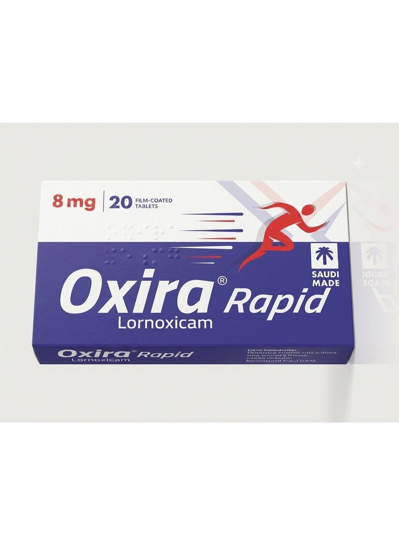 spimaco Oxira Rapid 8Mg 20 Tab - Image 1