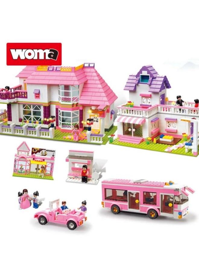 BATTAT Girl Villa House Brick  - Image 1