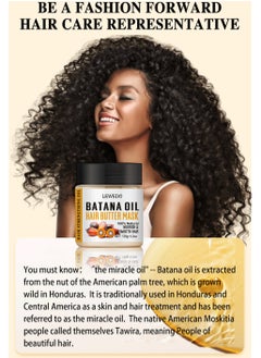 LEWEDO Raw Batana Oil for Hair Growth: 100% Pure - Dr. Sebi Batana Oil from Honduras Unrefined Promotes Hair thickness for Men & Women 120 g  - Image 4