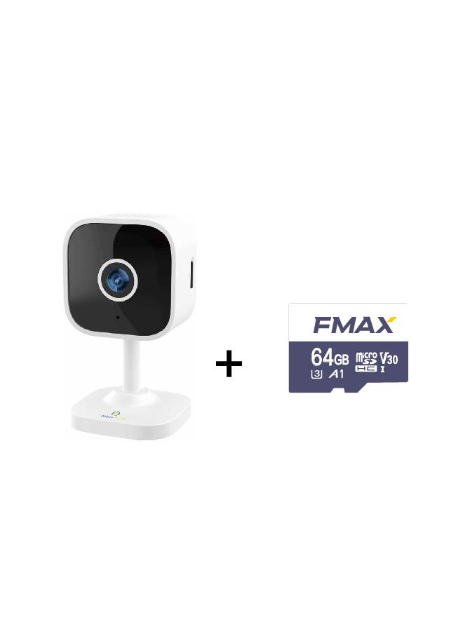 phoneplanet Phoneplanet Smart Home Camera Baby Monitor Mini Camera With Night Vision Two Way Talk Sleep Mode Sounds Alert Magnetic Base Motion Detection Supports Microsd Card ZF02EE0C513C7960EFFFFZ