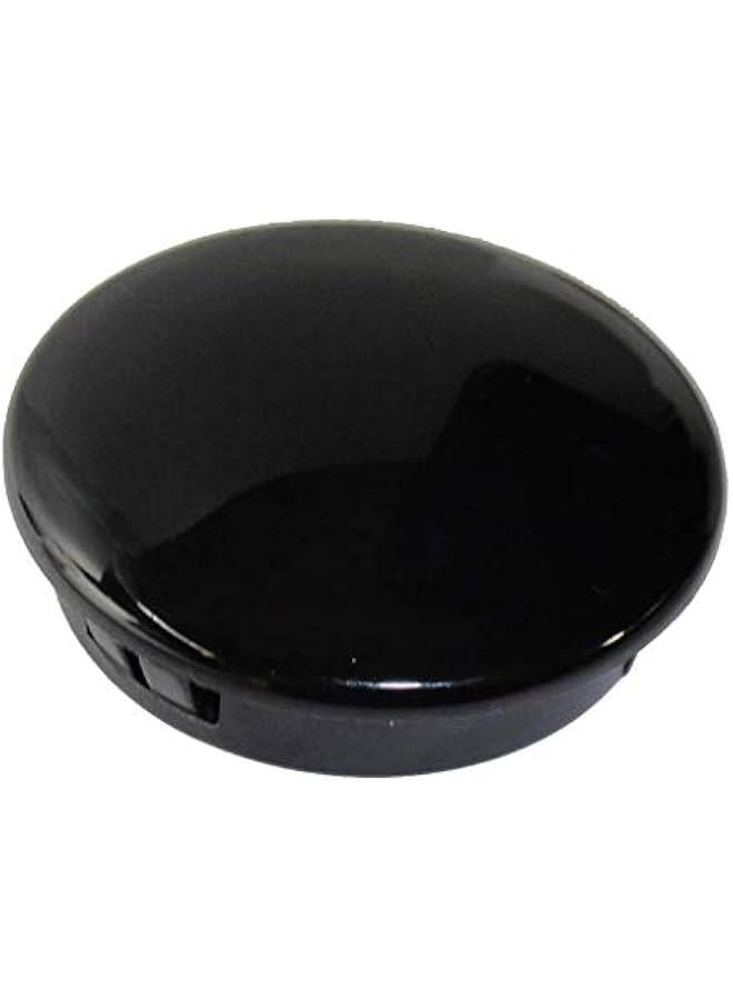 Generic Black Boat Steering Wheel Center Cap 2-1/2inch Inside Diameter - Image 1