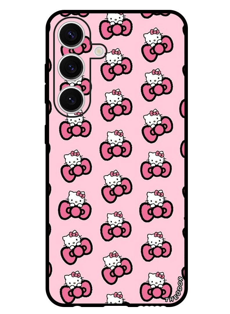 Theodor Protective Case Anti Scratch Shock Proof Bumper Cover For Samsung Galaxy S24 Hello Kitty (2) - Image 1