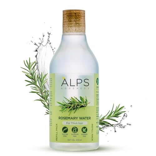 Alps Goodness Rosemary Water Refill Pack For Hair (305 ml) | Rosemary Hair Mist | Adds Shine | Helps Strengthen Hair | Suitable For All Hair Types - Image 3