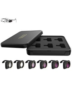 SYOSI ND Filter Set for DJI Mavic Mini / Mini 2 / Mini SE Accessories 6 Piece Filter Set Multi-Coated Filter Camera Lens Drone Camera Lens Accessories (MCUV, CPL, ND4, ND8, ND16, ND32)  - Image 1