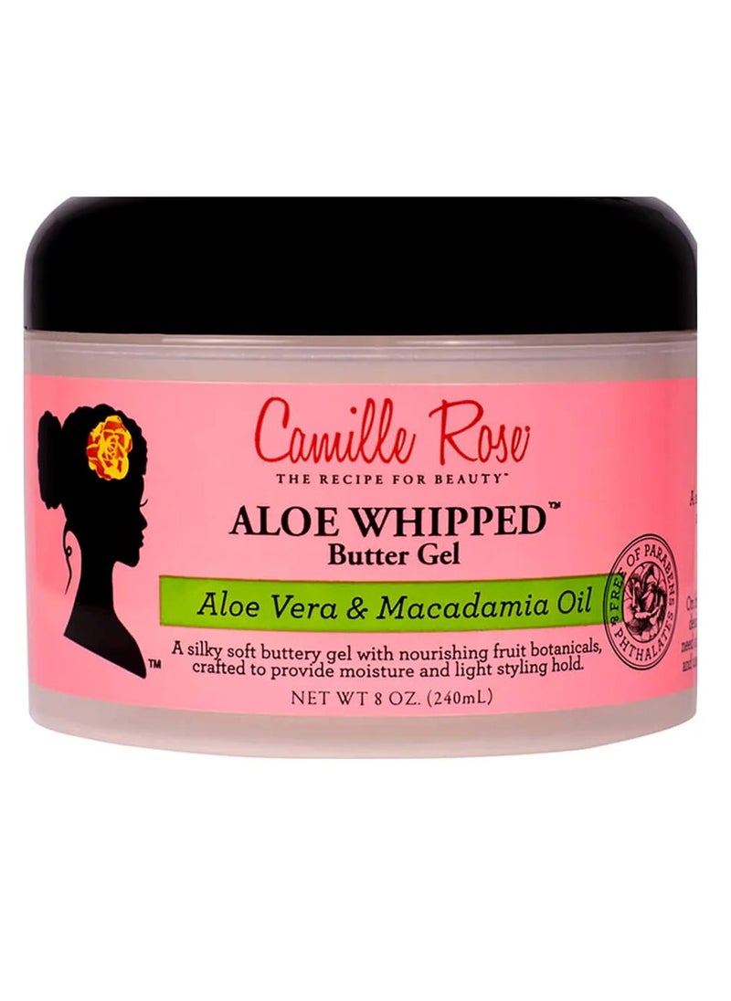 Camille Rose - Camille Rose Naturals Whipped Aloe Butter Gel, 8 fl oz (240 ml) - Image 1