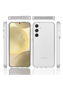 YoYoTech Samsung Galaxy S24 Plus Case 5G Clear (2024) Zero-Fingerprints Anti-scratch Hard Back Cover,Slim and Soft TPU Full Coverage Drop Proof Anti-scratch Cover  - Image 5