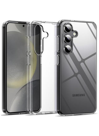 Samsung Galaxy S24 Plus Case 5G Clear (2024) Zero-Fingerprints Anti-scratch Hard Back Cover,Slim and Soft TPU Full Coverage Drop Proof Anti-scratch Cover - pzsku/ZF02F568B22AAD170DD9BZ/45/1746391303/a8af5001-337a-4948-aac5-d76fe96249f6