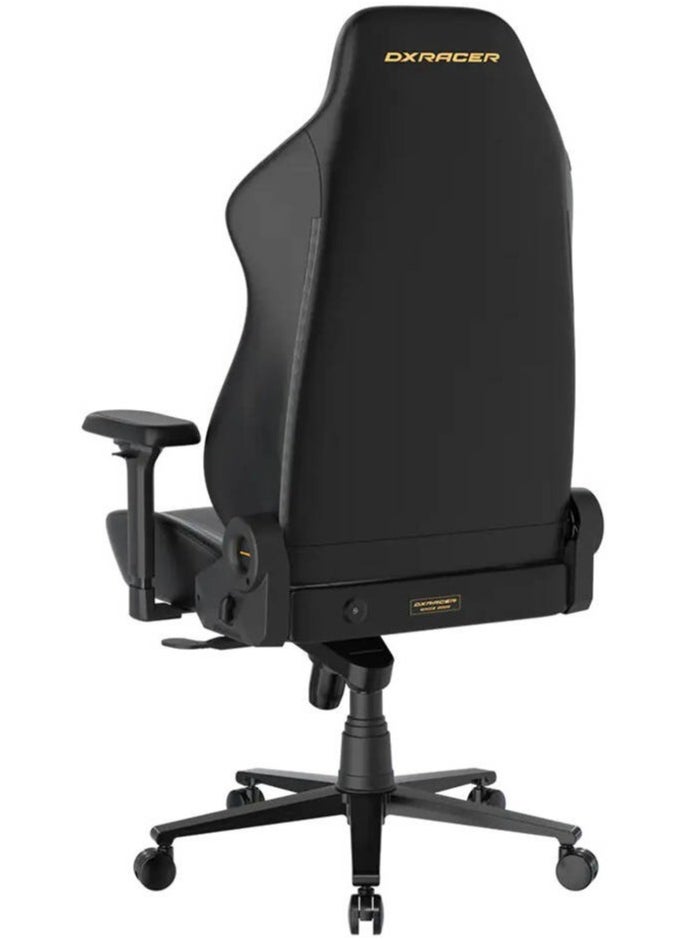 Martian Series Gaming Chair – XL Size, EPU Leatherette, Built-in Lumbar Support, 4D Adjustable Armrests, Multi-Function Tilt (90°–135°), Class 4 Gas Lift, Head & Lumbar Pillows, PU Casters, Height Adjustable 49–56cm, Backrest 84.5cm, 125kg Capacity, Black/Yellow | GC/XLMT24LTA/N.N.Y