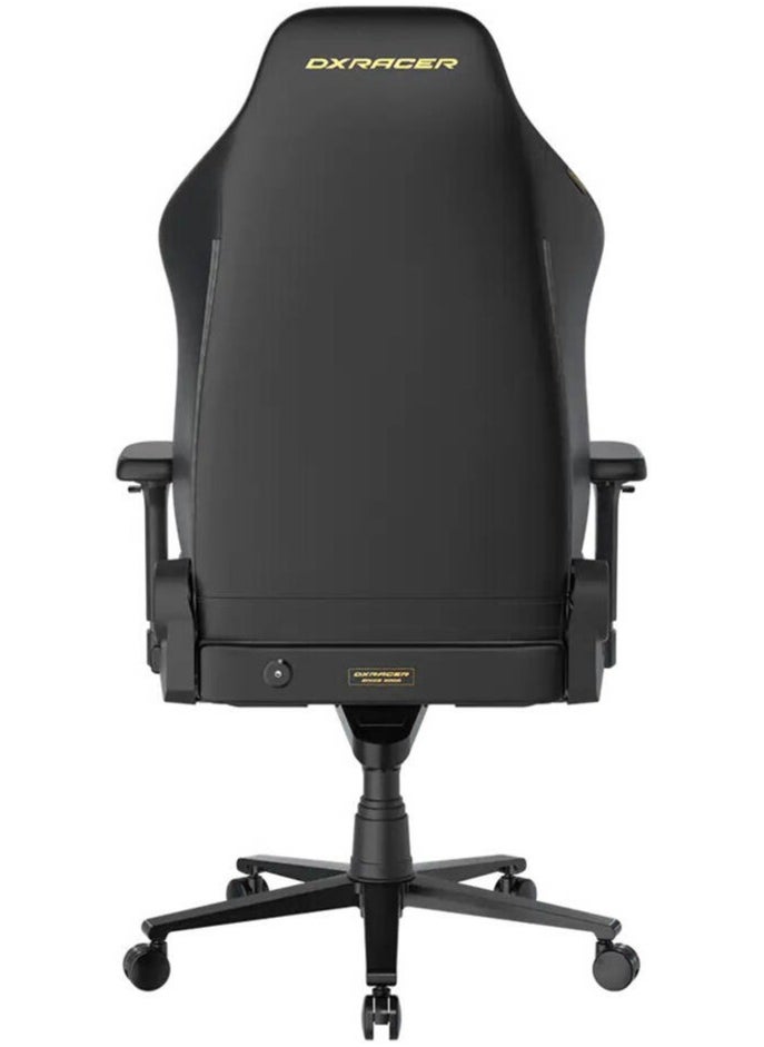 Martian Series Gaming Chair – XL Size, EPU Leatherette, Built-in Lumbar Support, 4D Adjustable Armrests, Multi-Function Tilt (90°–135°), Class 4 Gas Lift, Head & Lumbar Pillows, PU Casters, Height Adjustable 49–56cm, Backrest 84.5cm, 125kg Capacity, Black/Yellow | GC/XLMT24LTA/N.N.Y