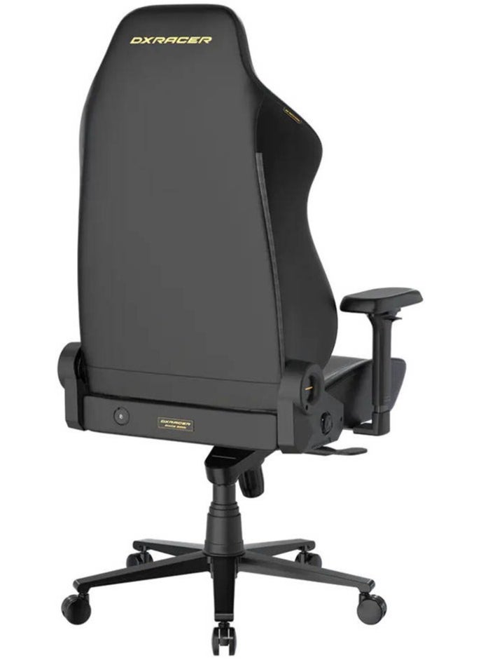 Martian Series Gaming Chair – XL Size, EPU Leatherette, Built-in Lumbar Support, 4D Adjustable Armrests, Multi-Function Tilt (90°–135°), Class 4 Gas Lift, Head & Lumbar Pillows, PU Casters, Height Adjustable 49–56cm, Backrest 84.5cm, 125kg Capacity, Black/Yellow | GC/XLMT24LTA/N.N.Y
