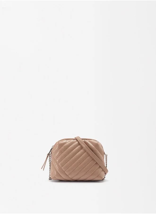 PARFOIS Quilted Crossbody Bag