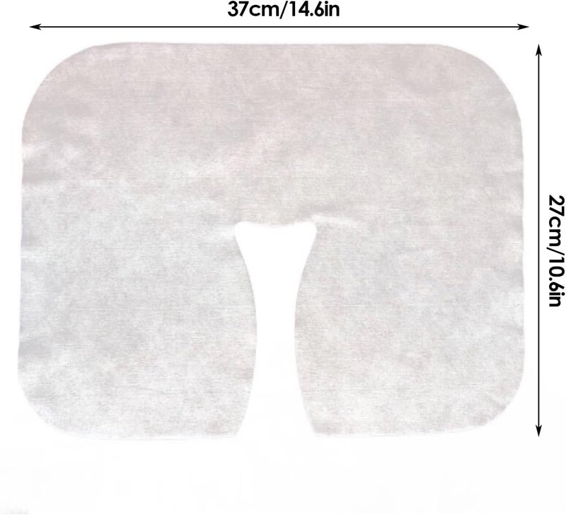 Massage Table Headrest Covers, Breathable Fabrics Portable Accessories | Massage Table Face Cradle Cover | for Women Adults Friends Chairs Spas Salons Home - Image 4