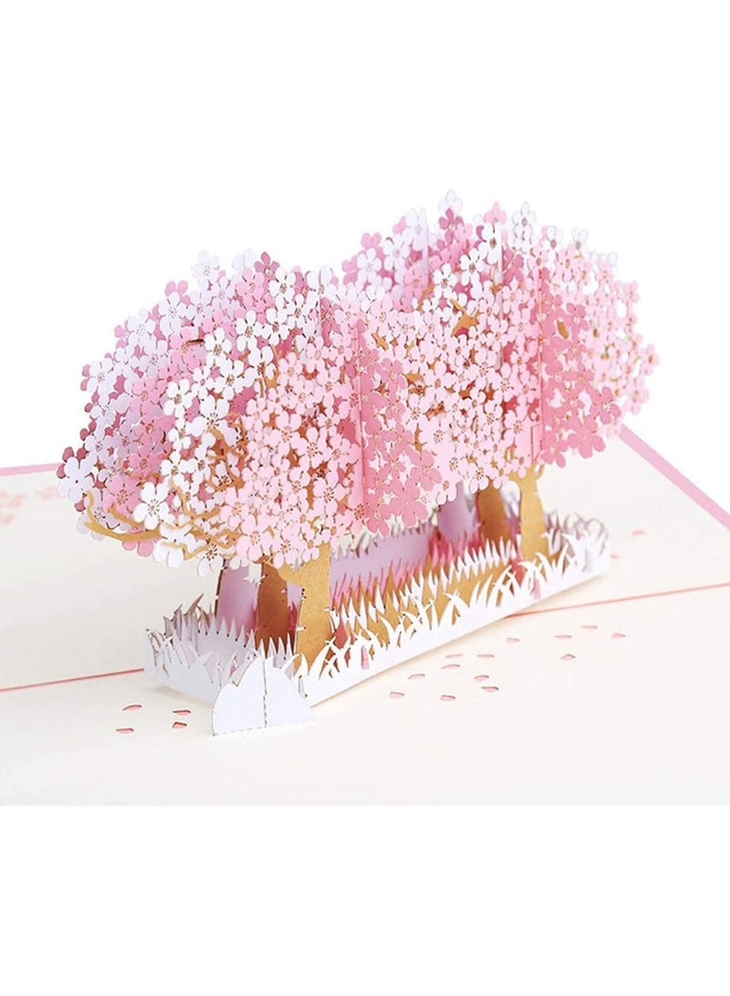 general 3 Piece Greeting Cards, 3D Cards, Pop Up Cards, Romantic Theme Cards, Wife Girlfriend Mom Anniversary Cards, Birthday Cards, Happy Holidays, Spring Cards, Season's Greetings - Image 4