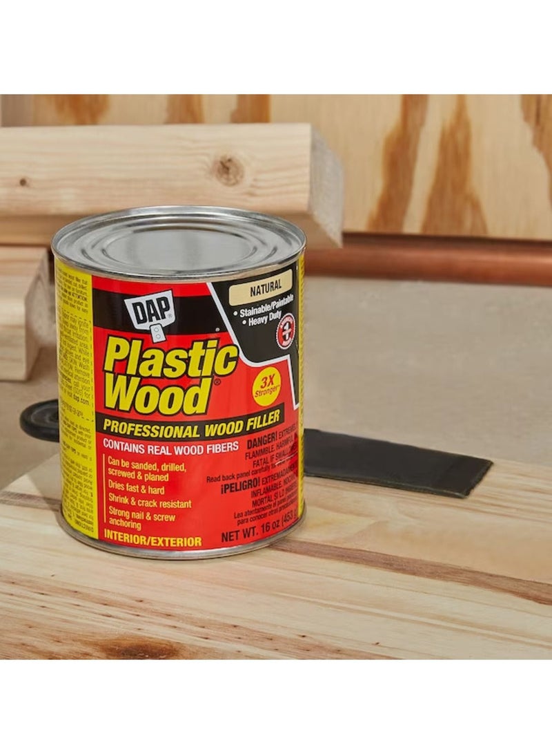 Dap Plastic Wood 16-Oz Natural Wood Filler - Image 2