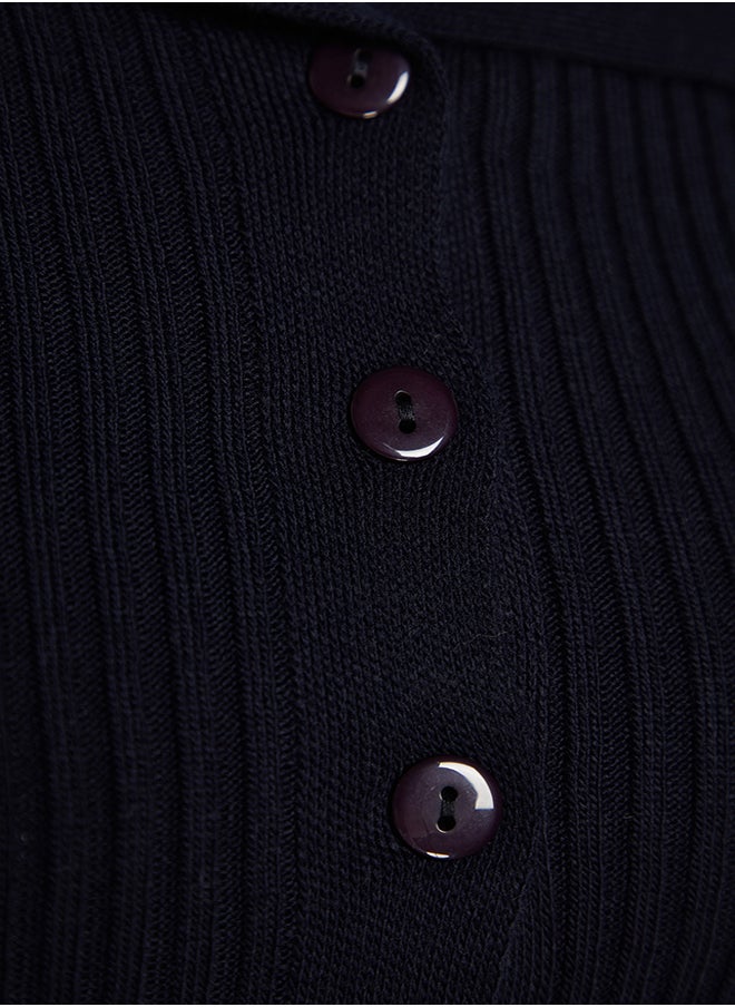 Navy Blue Turn-down Collar Knitwear Cardigan TWOAW24HI00284 - pzsku/ZF02FF782CE04E394CBBAZ/45/_/1730939758/c773ec88-bf92-4d92-8269-e5e841d5bbe9