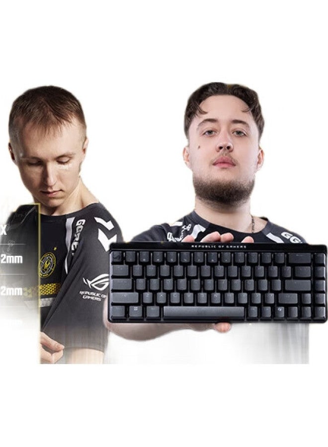 Rog Magician Ace Hfx Magnetic Switch Gaming Keyboard, Wired Gaming Keyboard, Gasket 8K Polling Rate, Xiaomibing Team Edition, Uv Coating, Abs Version - Image 1