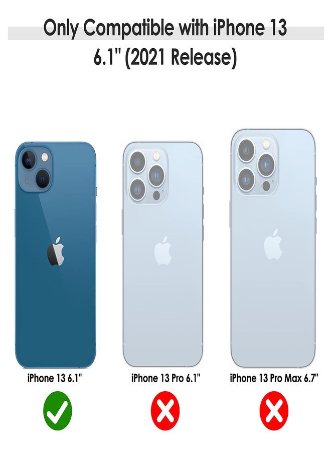 LOHASIC جراب LOHASIC لهاتف iPhone 13 مقاس 6.1 بوصة، مصنوع من الجلد الفاخر، بتصميم أنيق ونحيف، مصنوع من البولي يوريثان الناعم والمرن، مانع للانزلاق، يوفر حماية كاملة للهاتف. مناسب للرجال والنساء، ومتوافق مع iPhone 13 (2021) - بني - Image 2
