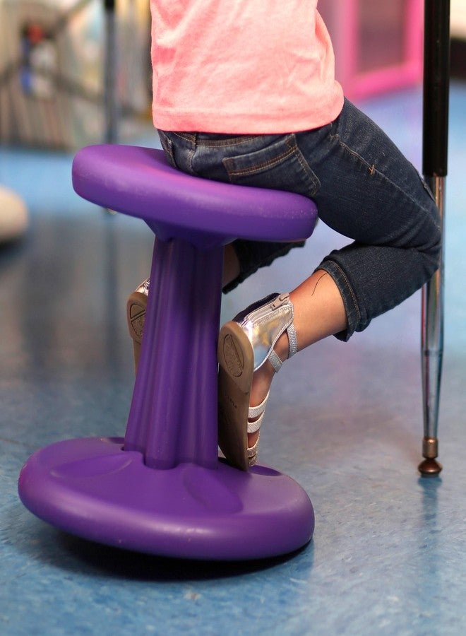 KORE DESIGN LLC KORE Design Wobble Stool Chair, Girls + Boys Kid Desk Stools, Ergonomic Small Office Chairs, Flexible Seating for Active Kids, ADD/ADHD, Classroom, School, Home, Preschool (12in), Age 4-5 yrs, Green - Image 5
