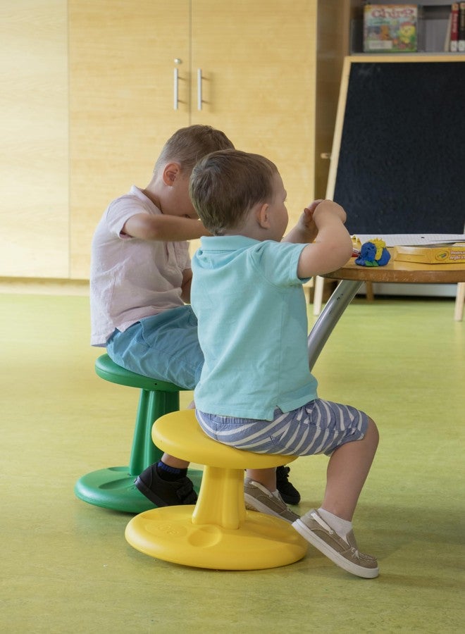 KORE DESIGN LLC KORE Design Wobble Stool Chair, Girls + Boys Kid Desk Stools, Ergonomic Small Office Chairs, Flexible Seating for Active Kids, ADD/ADHD, Classroom, School, Home, Preschool (12in), Age 4-5 yrs, Green - Image 4