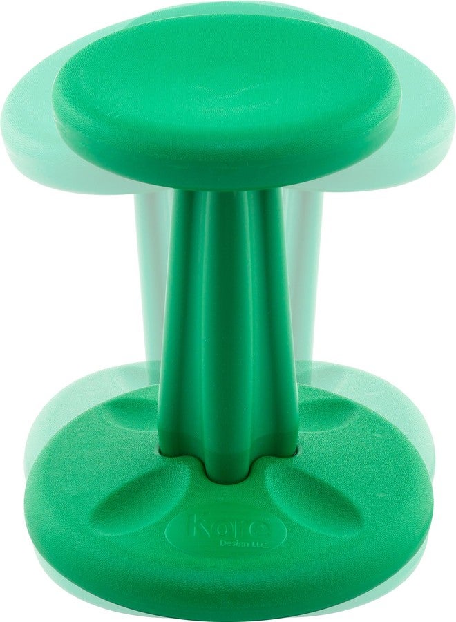 KORE DESIGN LLC KORE Design Wobble Stool Chair, Girls + Boys Kid Desk Stools, Ergonomic Small Office Chairs, Flexible Seating for Active Kids, ADD/ADHD, Classroom, School, Home, Preschool (12in), Age 4-5 yrs, Green - Image 2