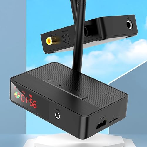 MICROWARE Bluetooth 5.3 Receiver for Home Stereo Systems, Bluetooth to RCA Adapter for Speakers & Streaming Devices, RF Remote Control, NFC/Optical/Coaxial/RCA/AUX/TF Card/Udisk - Image 3