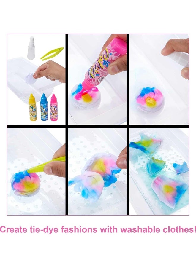 Barbie - Barbie Doll Color Reveal Gift Set, Tie-Dye Fashion Maker with 2 Barbie Dolls - Image 1