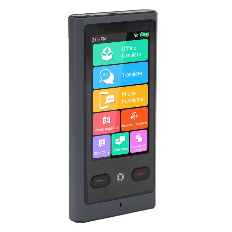 Smart Language Translator 3 Inch Touch Screen 138 Languages Online 15 Offline Photo Translation Voice Device - Image 3