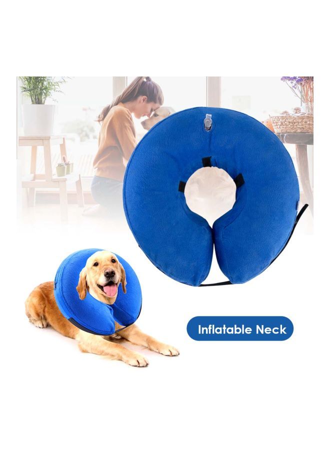 NIBEMINENT Protective Inflatable Collar Blue L - Image 4