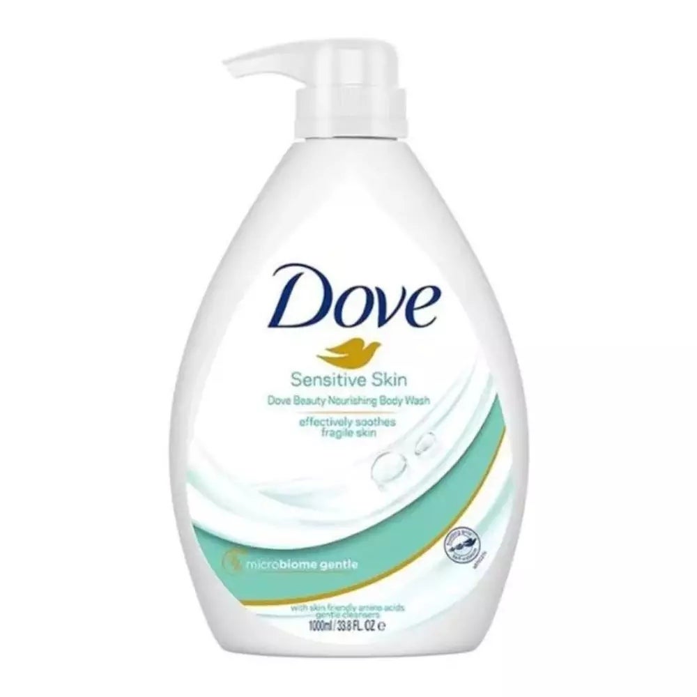 Dove Beauty Nourishing Body Wash For Sensitive Skin Effectively Soothes Fragile Skin- 1000ml