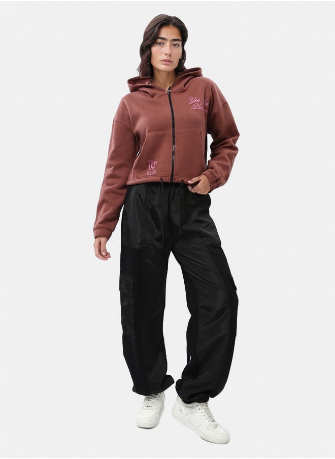 RAVIN Front & Back Print Zipped Sweatshirt  - Image 5