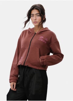 RAVIN Front & Back Print Zipped Sweatshirt  - Image 2