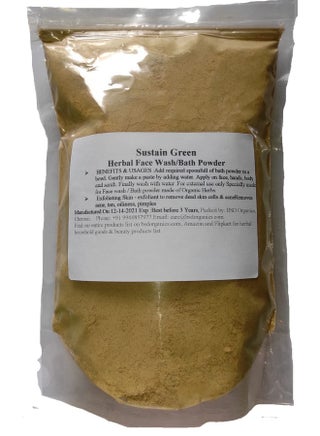 Sustain Green Natural Herbal Face Wash/Bath Powder (200 Gram) - pzsku/ZF0308896B6A051BF1151Z/45/_/1734183176/1e49b866-b407-45db-9e8c-4573c3ca5346