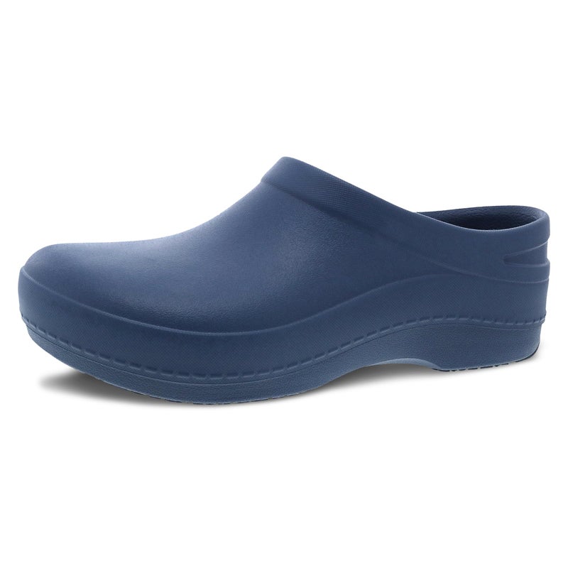 Dansko Women's Kaci Occupational Mule Clog - Lightweight and Slip Resistant Made with Bio-Based EVA for Long-Lasting Wear - Great for Healthcare, Food Service, Landscaping Blue 11.5-12 M US - Image 1
