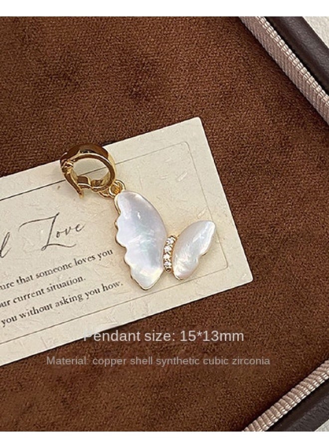 Italina New Cute Adjustable Buckle Necklace Gold Pendant Minimalist Design Niche Accessory - Image 1