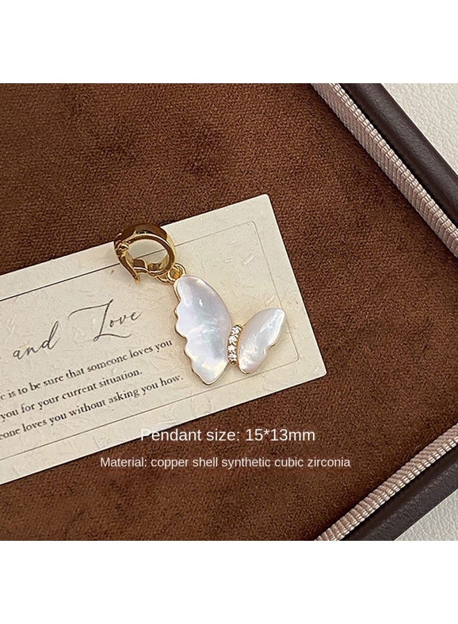 Italina New Cute Adjustable Buckle Necklace Gold Pendant Minimalist Design Niche Accessory - Image 2