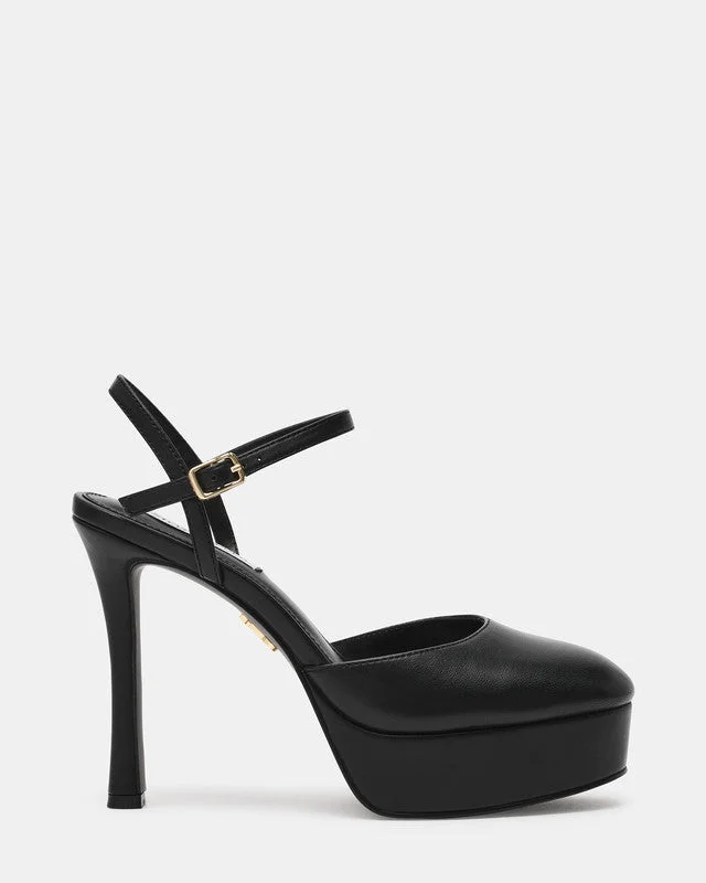 ستيف مادن Ravished Black Women's Shoes