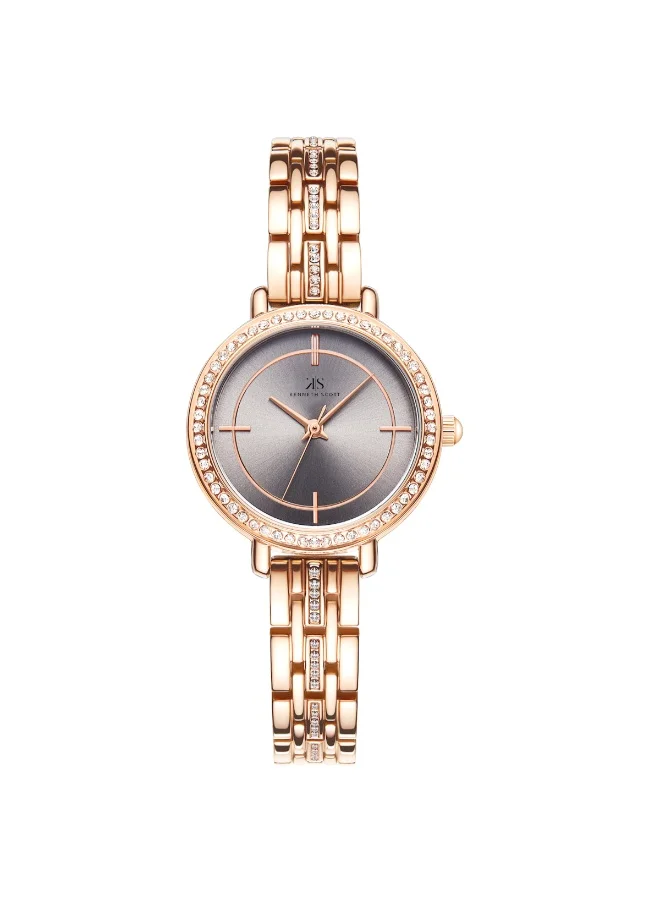 كينيث سكوت Women's Stainless Steel Analog Watch K23532-RBKX - 28.5 mm