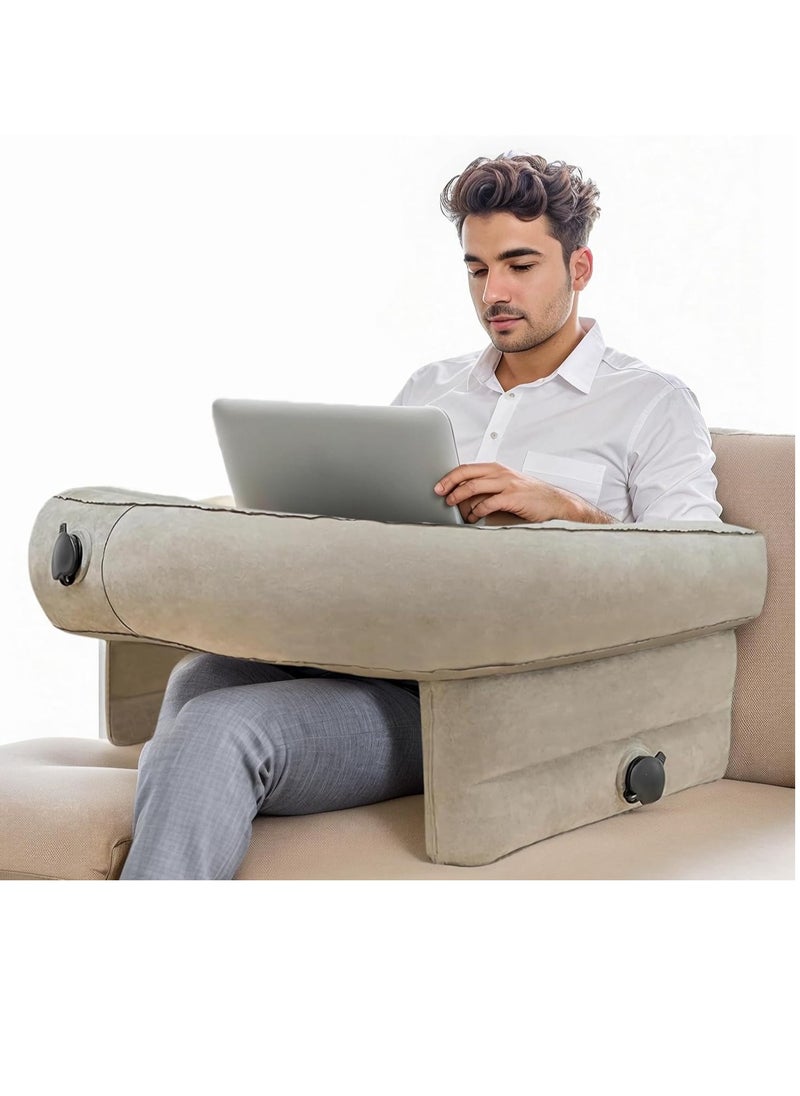 Riva - Large inflatable armrest with air cushion, wrist elbow support for reading and sitting at desk or bed - Image 1