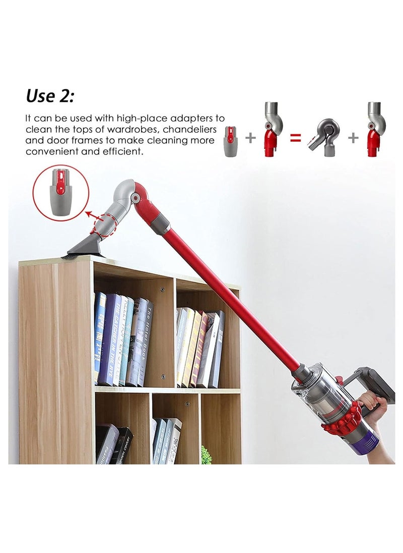 Low Reach Adaptor for V7 V8 V10 V11 Vacuum Cleaners - Replacement Accessory for 970790-01 with High-Place Cleaning Adapter