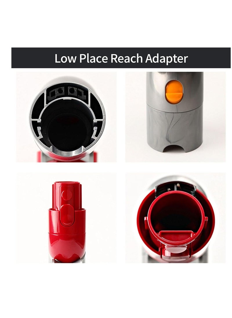 Low Reach Adaptor for V7 V8 V10 V11 Vacuum Cleaners - Replacement Accessory for 970790-01 with High-Place Cleaning Adapter