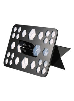 NIBEMINENT 26-Hole Cosmetic Brush Holder Black  - Image 2